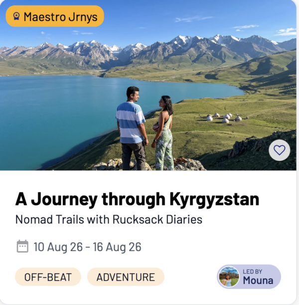 A Journey through Kyrgyzstan